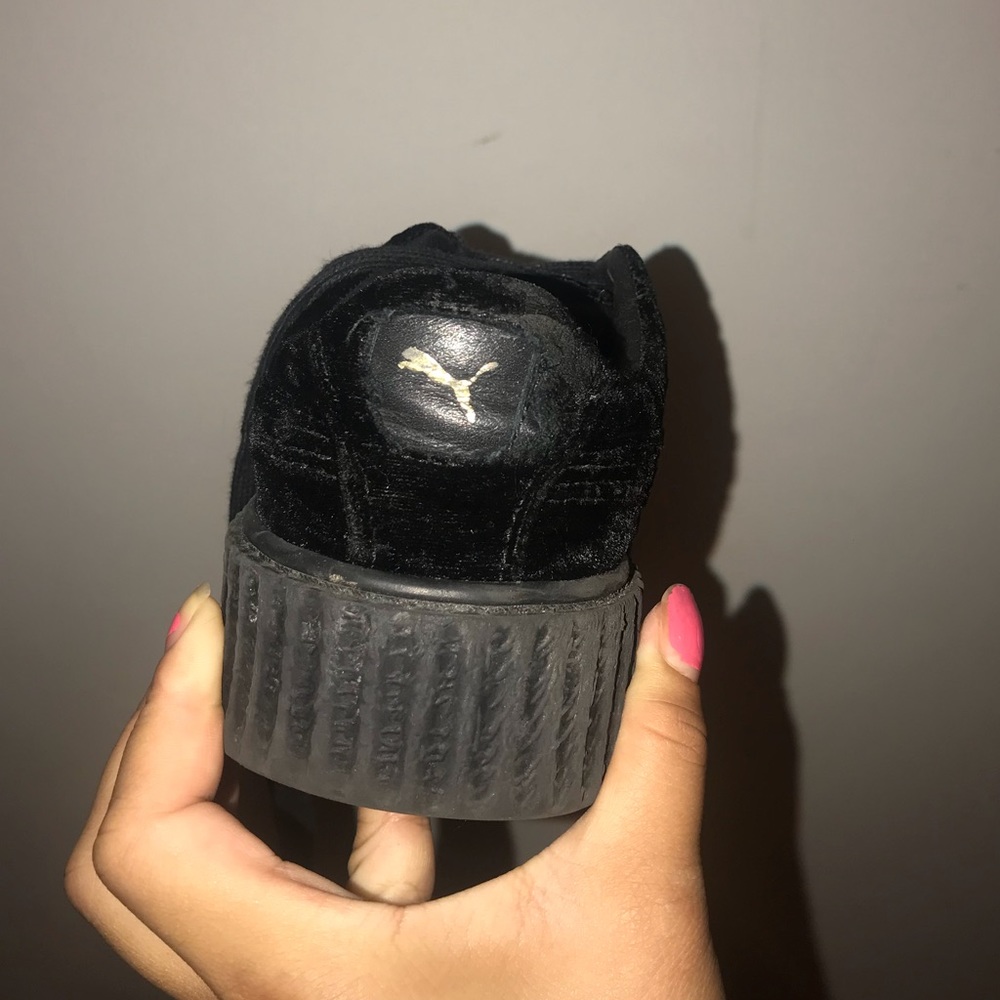 Black Velvet FENTY Puma Creepers - Picture 3 of 6